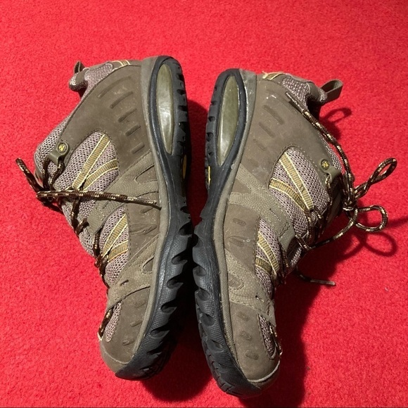 MERRELL Sz 8.5  Hiking Lace-up Vibram Sole Aircushion GoreTex Sneakers - Picture 4 of 10